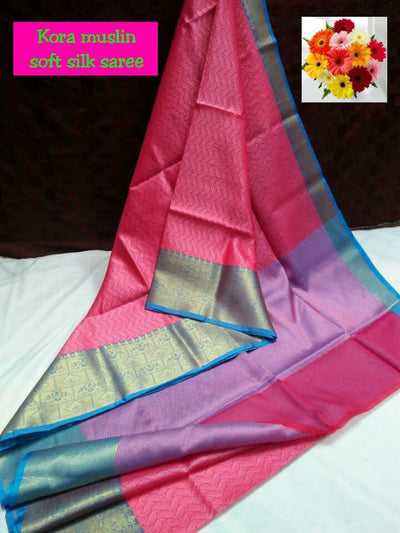 blue fancy saree